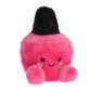 Aurora Adorable Palm Pals Kitty Nail Polish Stuffed Animal - Fun Collectible Plush for Kids and mature-themed Collectors - Perfect for Decorating Rooms and Birthday Gifts - Pink 4 Inches