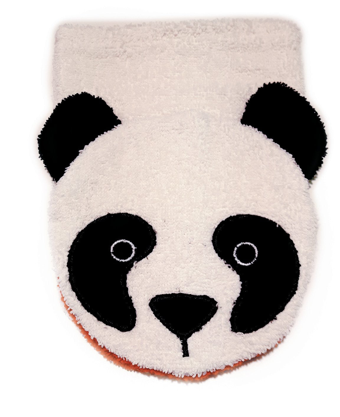 Furnis Organic Cotton, Washcloth Mitt Panda Bear Puppet, Large
