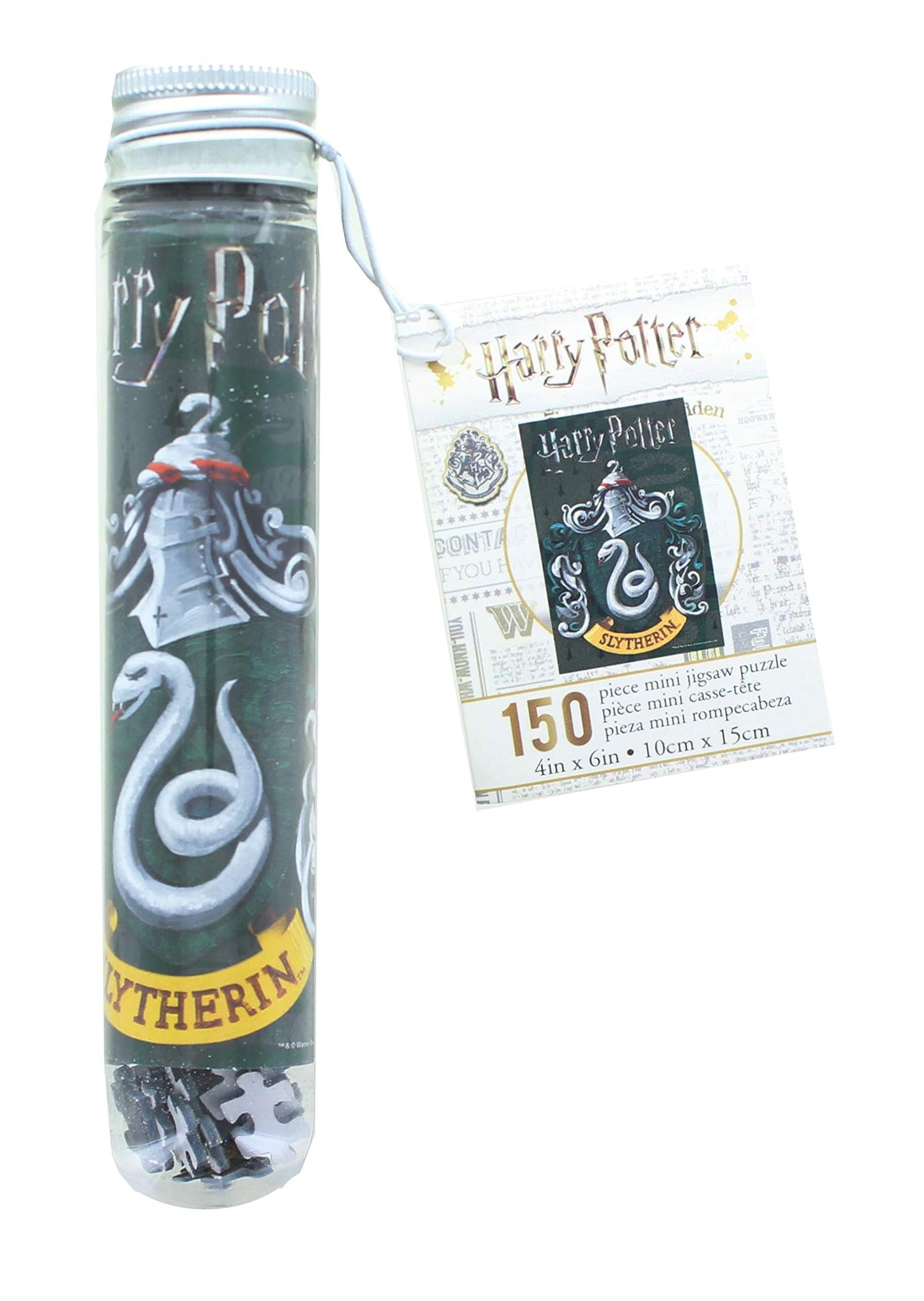 Harry Potter House Slytherin 150 Piece Micro Jigsaw Puzzle In Tube For Adults