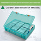 Alkoo 2200+ Card Case Holder, For C.A.H For Mtg Deck Box Organizer, Storage Compatible With Cards Against Humanity For Magic The Gathering For Yugioh For Topps Baseball For Taco Cat Goat Cheese Pizza