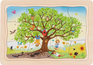 Schichtenpuzzle Apfelbaum, Per St