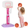 Basketball Hoop Indoor Outdoor Toys For Toddlers 1-3, Kids Basketball Hoop With 3 Balls, Adjustable Mini Basketball Goal, Christ