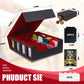 Pluscraft Mtg Commander Deck Box 3200+ Card Trading Card Storage Box Tcg Deck Case With Display Windows Dice Tray,Card Organizer