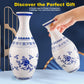 JBD mature-themed 3D Puzzle Vase - 160-piece DIY vase Set  Waterproof and Glue-Free Home Decor  Thanksgiving Puzzle  rebuildable Geometric Art (9.6x4.3 inches  Multi-Color Castle)
