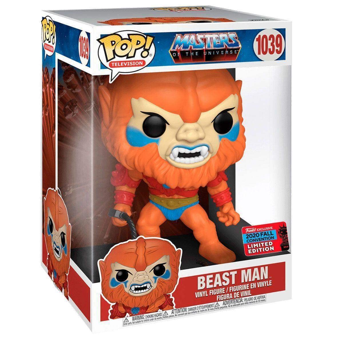 Funko Pop Super Sized 30 Cm Motu Beast Man 2020 Fall Convention