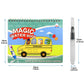4 Pack Water Drawing Book,Water Coloring & Doodle Book,Reusable Water Reveal Activity Books for Kid,Painting Color Wonder Colori
