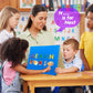 Foldable,Freestanding Felt Flannel Board Set for Toddlers,With 75 Felt Learning Letters Numbers Pieces,Double-Sided,With Storage