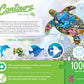 MasterPieces 1000 Piece Jigsaw Puzzle - Turtle Sailing, 25.55"x20.42", Paper, Team Color, Model 72284