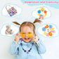 BEMITON Ideal Birthday Gift for Girls Aged 3 4 5 6 7 - Pop Beads Jewelry Making Kit, Arts and Crafts Toys for 3-7 Year Old Kids,