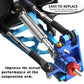 4PCS Stainless Steel Drive Shaft CVD Upgrades Part for 1/10 Stampede VXL 4X4,Rustler VXL 4X4,Slash VXL 4X4 Platinum Ultimate,Hos
