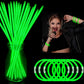 Yofobu Green Glow Sticks Light Up Bracelets Bulk 50Ct 8' Glowsticks Glow Necklaces With Connectors 4Th Of July Neon Party Supplies For Christmas St. Patrick’S Day Hawii Carnival Wedding Birthday