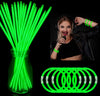 Yofobu Green Glow Sticks Light Up Bracelets Bulk 50Ct 8' Glowsticks Glow Necklaces With Connectors 4Th Of July Neon Party Supplies For Christmas St. Patrick’S Day Hawii Carnival Wedding Birthday