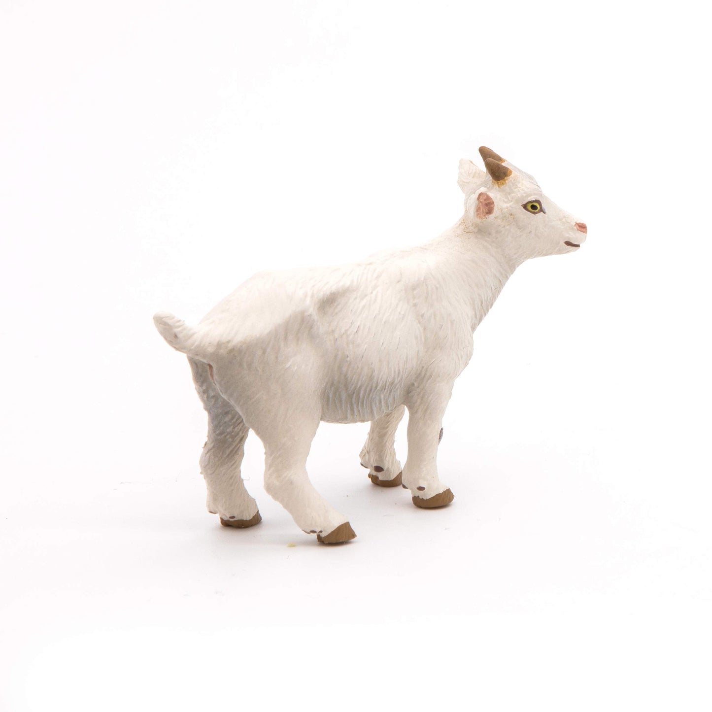 Papo -Hand-Painted - Figurine -Farmyard Friends -White Kid Goat -51146 - Collectible - For Children - Suitable For Boys And Girls - From 3 Years Old