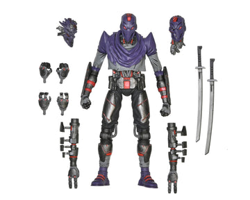 Neca - Tmnt The Last Ronin Ultimate Foot Bot 7In Af, Black