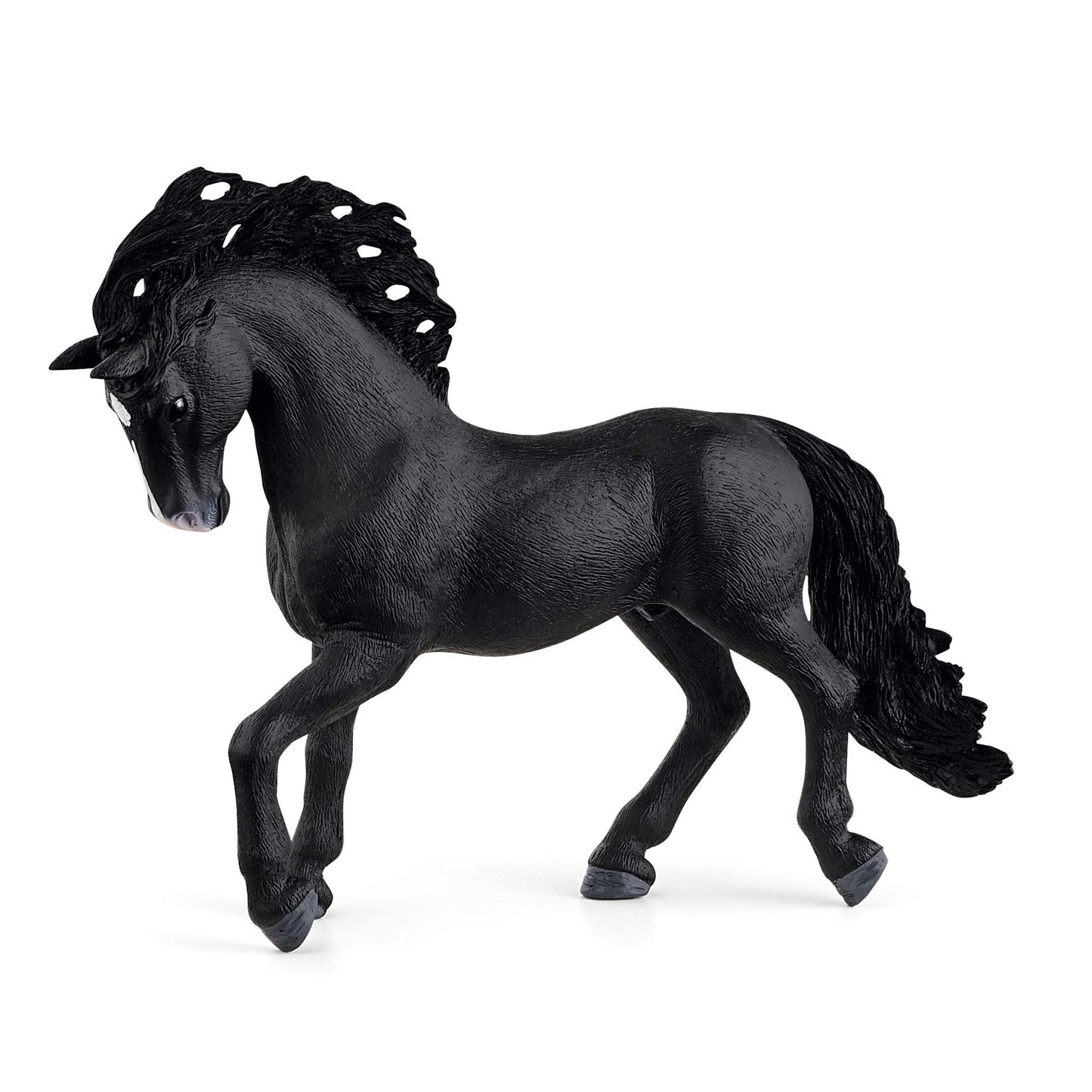 Schleich Horse Club Realistic Pura Raza Española Stallion Horse Figurine - Detailed Horse Toy In Spirited Pose, Durable For Education And Imaginative Play, Toy For Girls And Boys, Gift For Kids Age 5+