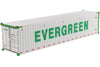 40 Refrigerated Sea Container Evergreen White Transport Series 1/50 Model by Diecast Masters 91028 A