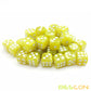 Bescon 12Mm 6 Sided Dice 36 In Brick Box, 12Mm Six Sided Die (36) Block Of Dice, Marble Yellow