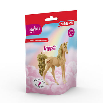 SCHLEICH bayala Unicorn Toys - Collectible Gemstone Series 2023, Multi Color Unicorns for Girls & Boys