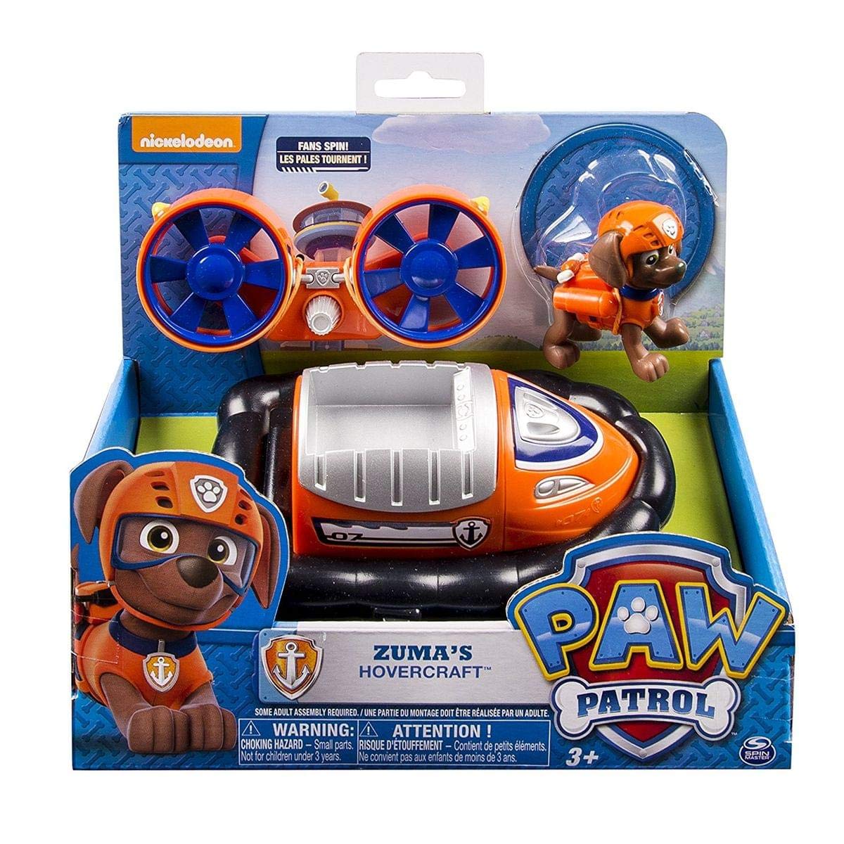 Paw Patrol Zuma'S Hovercraft, Vehicle And Figure