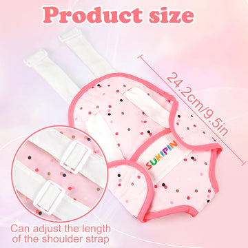 Sukipin Baby Doll Playsets For Girls, Baby Doll With Accessories Set For Girls 3-5, Baby Doll Set For 3 4 5 Year Old Girls Gifts