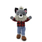 Playtime by Eimmie Soft Baby Doll Walter The Wolf - 14 Plush Rag Doll with Embroidered Features for Girls, Boys, Toddlers & Infa