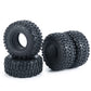 RC-Hub 4PCS 1.0'' Crawler Tires Micro Rubber Tires for 1/24 Axial SCX24 90081 AXI00001 AXI00002 AXI00005 AXI00006 RC Crawler Car