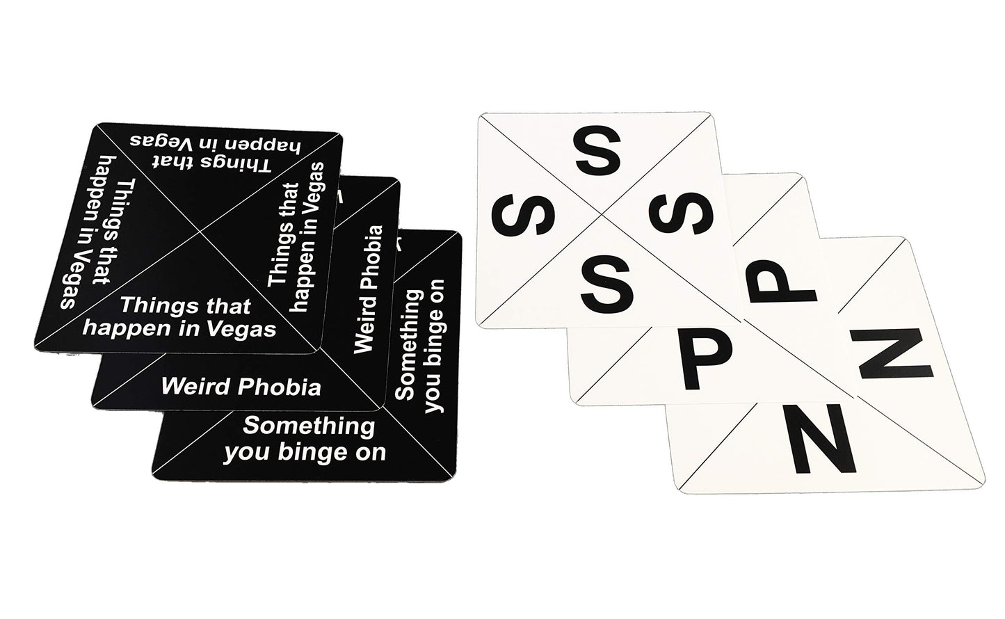 Quick And Dirty Comedy Game - Fun Social Card Game, Black, Model 25945657