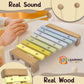 Natural Wooden Toddler Musical Instruments - Montessori Musical Instruments For Toddlers 1-3 Grades – Colorful Kids Xylophone Tambourine Maracas Shaker Egg Castanet Baby Musical Instruments