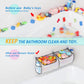 Ligereza 2-In-1 Bath Toy Storage Double Capacity Bath Toy Holder Helps Bath Toy Storage For Tub Classification, Bath Toy Organiz