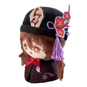 Genshin Impact Plush Toys Venti Zhongli Kazuha Xiao Plush Toy, Keychain Anime Figure Soft Stuffed Gift For Game Fans(Hu Tao)