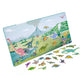 Dinosaurs Fridge Magnets For Kids, 50 Pcs Refrigerator Magnets For Toddlers, Create A Scene Magnetic Play Sticker Book Travel Game Educational Toys For Kids
