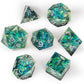 Oricraft Green Magic Dice Dnd Dice Set Dungeons And Dragons Polyhedral Role Playing Gaming Dices Green Underwater World D20 Dice