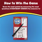 Endless Games Trivia Card Game - Everybody Knows! 2018 Edition, Multicolor, One Size, Plastic, Model 376