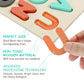 Wooden Alphabet Number Shape Learning Montessori Puzzle