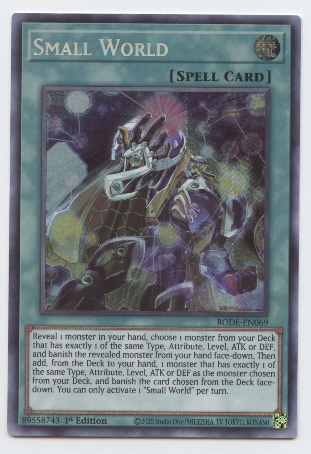 Small World - Bode-En069 - Secret Rare - 1St Edition