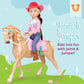 Glitter Girls 14 Jaime Doll with Jumper Horse - Equestrian Doll in Pink Outfit & Tan Horse with Saddle for Girls 3+ Years Old