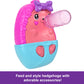 Polly Pocket 2-In-1 Travel Toy With 2 Micro Dolls And 16 Accessories, Hedgehog Purse Playset With Pet Theme