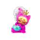 XOX KWEENIE Quirky Kweens Series Figurine 4 Inch Collectible Art-Toy, Multicolor, Model 30474, Premium Display Case Included