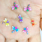 200Pcs Mini Dragonflie Decor For Dollhouse Resin Tiny Dragonflie For Crafts Micro Miniature Dragonflies For Fairy Garden Dollhou