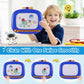 Smasiagon Toddler Girl Boy Toys For 1 2 3 Year Old Girls Boys Magnetic Drawing Board Educational Learning Toys For 18 Month Old Girls Boys Birthday Christmas Gifts (Royal Blue)