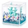 Hydren Axolotl Diy Tank Axolotl Craft Mini Axolotl Figures Axolotl Beads Axolotl Gift Set Axolotl Charms(Cute Coral,Lake Blue)