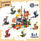 Auryee 12Pcs Pre Filled Easter Eggs With Ship Mini Building Block Toys - 6 In1 Ship Toys Sailboat Model Building Kits Hobby Toy For Kids Age 6+ Years Old