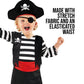 Morph Toddler Kids Pirate Costume Boys Pirate Costume Accessories for Kids Halloween Pirates Outfit Boys, Small