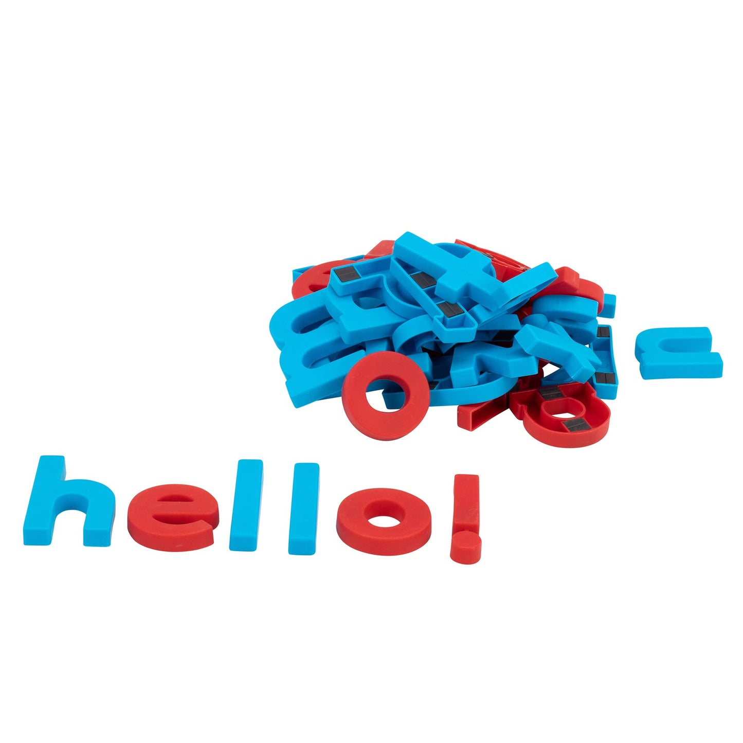 Educational Insights Color-Coded Jumbo Lowercase Alphamagnets, Set Of 42 Lowercase Letters: Perfect For Homeschool & Classroom, Ages 3+