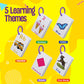 Teacher Rachel'S Flashcard Set - First Words, Alphabet, Colors, Shapes, And Numbers - Pre K-K Educational Pocket Flashcards For