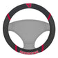 FANMATS 14921 Oklahoma Sooners Embroidered Steering Wheel Cover Black 15 x 15