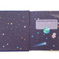 Playhouse Solar System Glow In The Dark Lock & Key Lined Page Diary For Kids