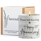 25th Anniversary Candle, 25th Wedding Anniversary Present for Couple, Wife & Husband - 25 Year Aniversario Gifts, 6 Oz Ceramics 