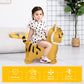 Inpany Bouncy Tiger Hopper, Safari Animal Figures Toys, Toddlers Plush Bouncing Jungle Animal, Wild One Birthday Decorations, Ri