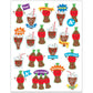 (6 PK) COLA STICKERS SCENTED